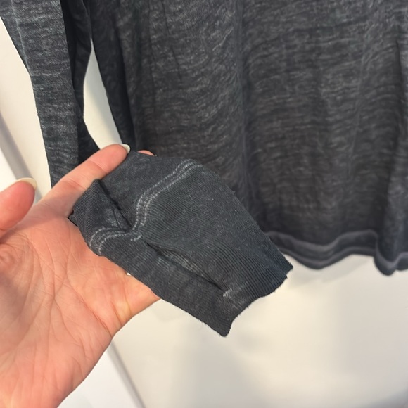 FP Movement by Free People Charcoal Long Sleeve Tee - Picture 3 of 5